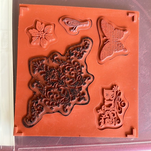 Stampin’ Up! RETIRED Saleabration Bliss Stamp Set EUC - Picture 2 of 3